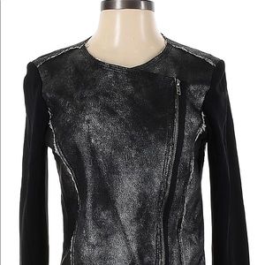 Ella Moss Faux Leather with Sherling lining size S